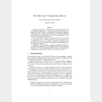 The Electronic Visualization Library The Electronic Visualization Library