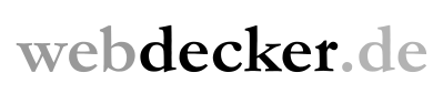 webdecker.de: Programmierung, Webseiten, Websites, PHP, Contao, Berlin webdecker.de